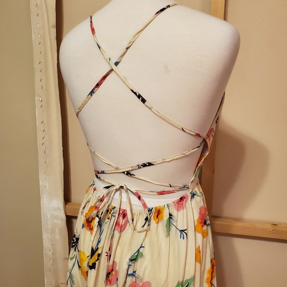 Christy Dawn Delphine dress white floral small - Picture 7 of 8